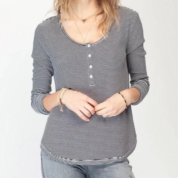 Anthropologie Gentle Fawn Striped Guide Top Women's Size Medium - Picture 10 of 10